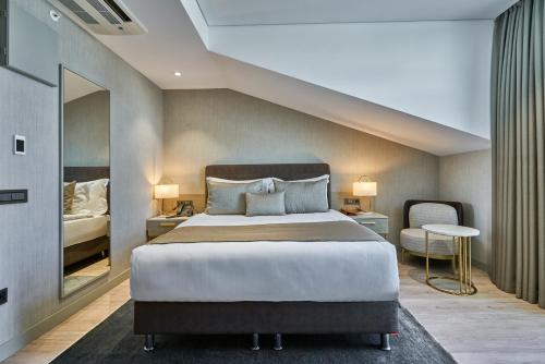 Katil atau katil-katil dalam bilik di Rayelin Hotel Istanbul Old City
