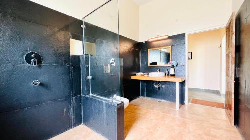 A bathroom at BluO Sariska - LUXE Stays Collection