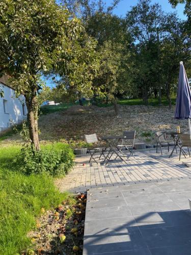 Κήπος έξω από το Ferienwohnung Louis