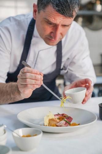 Nourriture dans l'hôtel ou à proximité