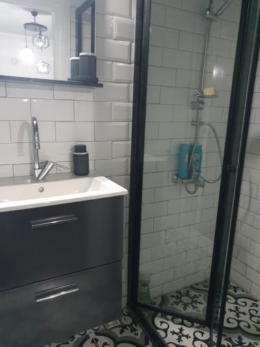 Ένα μπάνιο στο BayKus Guesthouse-Konukevi