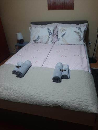 Postel nebo postele na pokoji v ubytování Apartman Ana