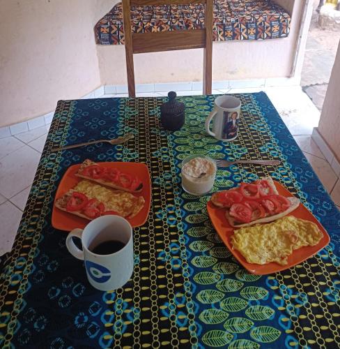 Možnosti snídaně pro hosty v ubytování NaturUbuntu