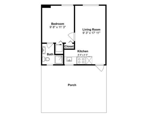 Grundriss der Unterkunft Downtown Dunedin Gem, Fully Renovated #3