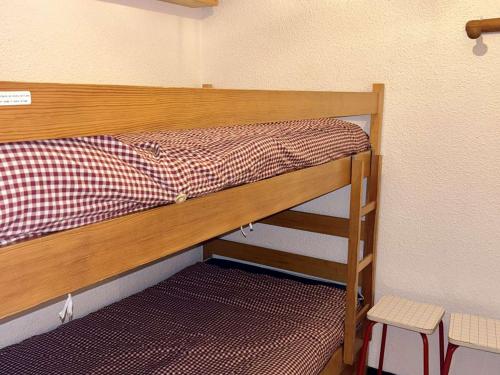 Postel nebo postele na pokoji v ubytování Studio cosy pour 4 pers avec balcon - Alpe d'Huez, quartier de l'Eclose, proche commerces et pistes - FR-1-405-336