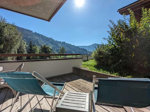 Appartement 3 pièces avec terrasse et garage, proche ski, La Clusaz - FR-1-459-100