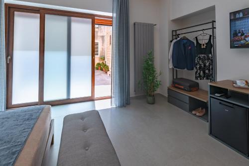 Kuchyň nebo kuchyňský kout v ubytování Macramè Fazello Rooms
