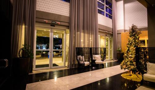 Posezení v ubytování Radisson Alphaville