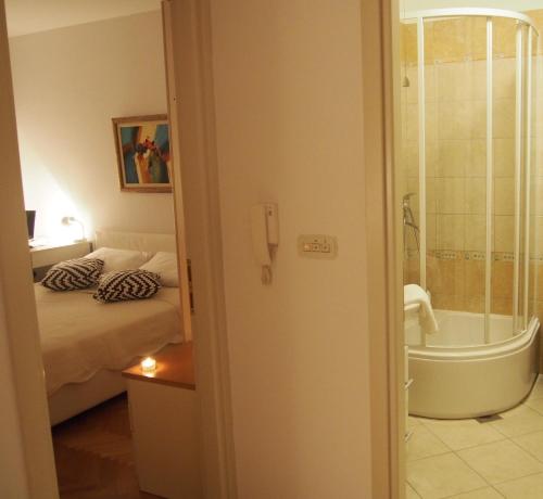 Kúpeľňa v ubytovaní Apartment Viola
