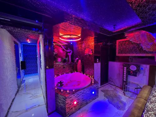 Kúpeľňa v ubytovaní Priamos Hotel Erato