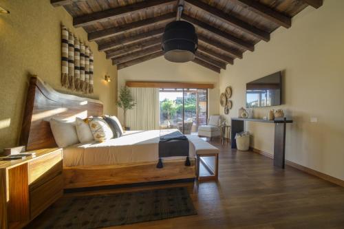 Ruang duduk di Emmalu Hotel Boutique