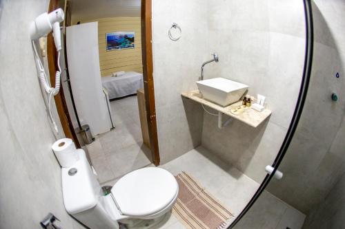 Ванна кімната в Recanto dos Corais