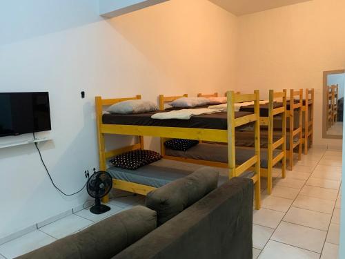 Postel nebo postele na pokoji v ubytování Apartamento 104 ADE