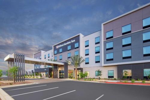 a rendering of the front of a hotel at Hilton Garden Inn Surprise Phoenix in Surprise