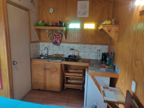 Küche/Küchenzeile in der Unterkunft Mini Loft