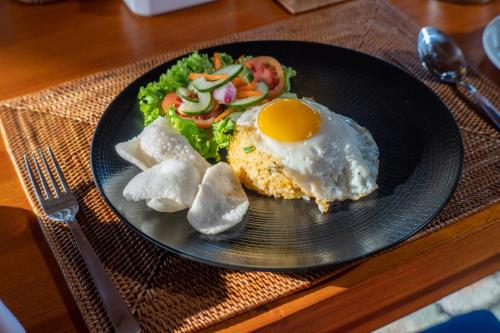 Jídlo v vily nebo okolí