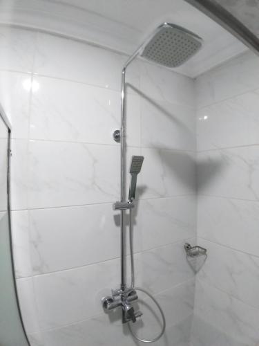 Koupelna v ubytování MITOS LUXURY SUITES -Somosu