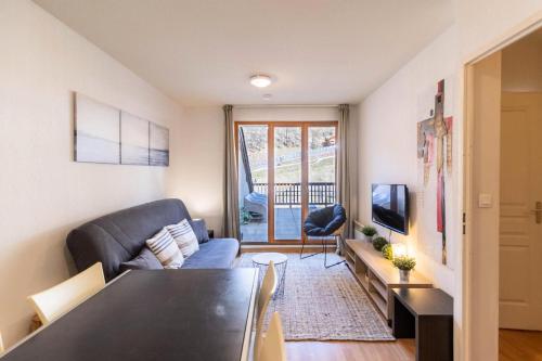 Résidence Les Terrasses Du Soleil D'or - Appartement chaleureux avec terrasse vue pistes MAE-6864