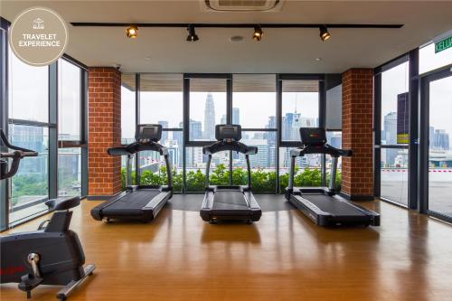 Gimnasio o equipo deportivo en Ceylonz Suite KLCC, Travelet