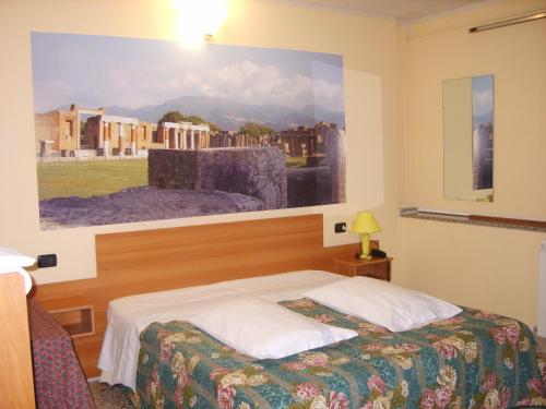 Krevet ili kreveti u jedinici u objektu Hotel Rosso Di Sera