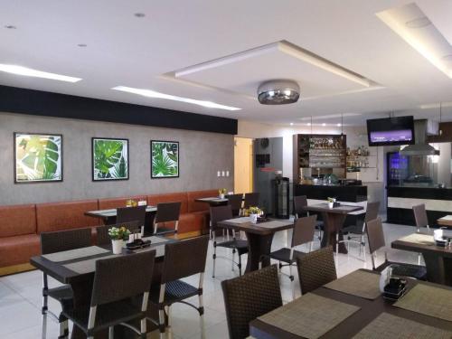 Restoran atau tempat lain untuk makan di Real Hotel Empreendimentos