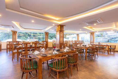 Restoran või mõni muu söögikoht majutusasutuses Aagantuk Resort