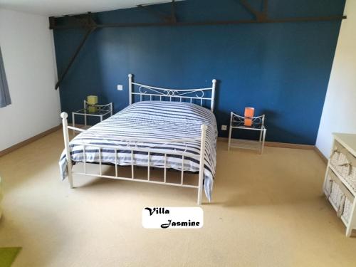 Katil atau katil-katil dalam bilik di Somptueuse Villa Jasmine