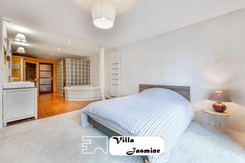 Dapur atau dapur kecil di Somptueuse Villa Jasmine