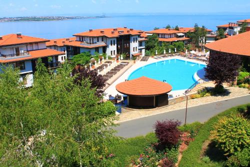 an image of a swimming pool at a resort at Apartments DreamBG in Sozopol