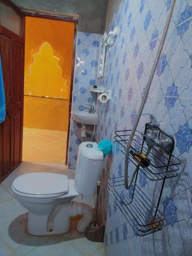 Koupelna v ubytování Luxury apartment Hassilabied Merzouga