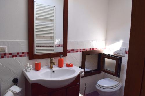 Koupelna v ubytování IL GINEPRO B&B