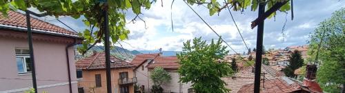 a view of roofs of houses in a city at Bascarsija Moon in Sarajevo