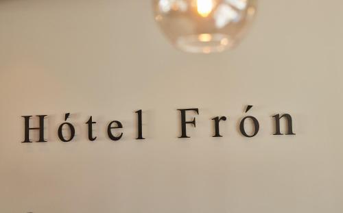 Certifikát, hodnocení, plakát nebo jiný dokument vystavený v ubytování Hotel Frón
