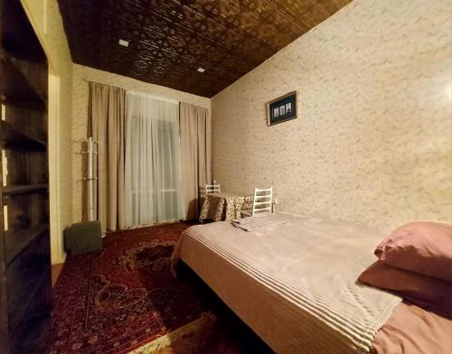 Postel nebo postele na pokoji v ubytování Sani house.
