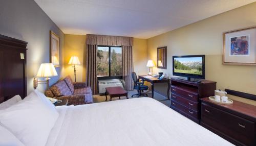 Ένα ή περισσότερα κρεβάτια σε δωμάτιο στο Hampton Inn Bennington