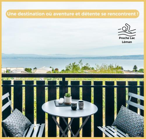 Gallery image of Appartement T2 I Vue Lac Léman I Evian les Bains in Évian-les-Bains