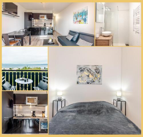 Gallery image of Appartement T2 I Vue Lac Léman I Evian les Bains in Évian-les-Bains