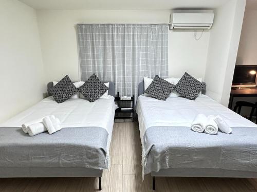 Krevet ili kreveti u jedinici u okviru objekta Kiyomizu Sannenzaka Home in Kyoto - Vacation STAY 33812v