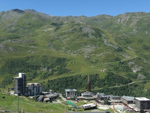 Studio au pied des pistes · Balcon sud - FR-1-344-989