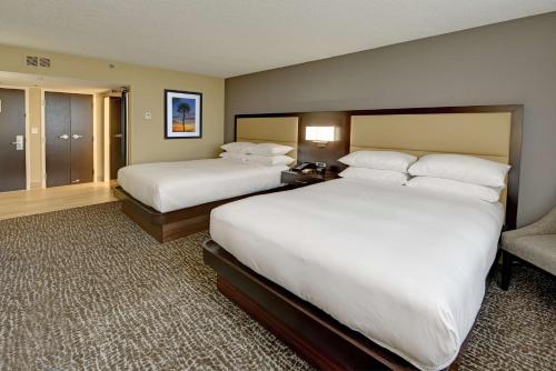 Ένα ή περισσότερα κρεβάτια σε δωμάτιο στο Hilton Orlando/Altamonte Springs
