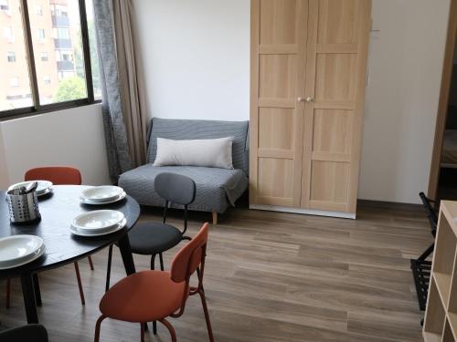 Posezení v ubytování Alianza Suites