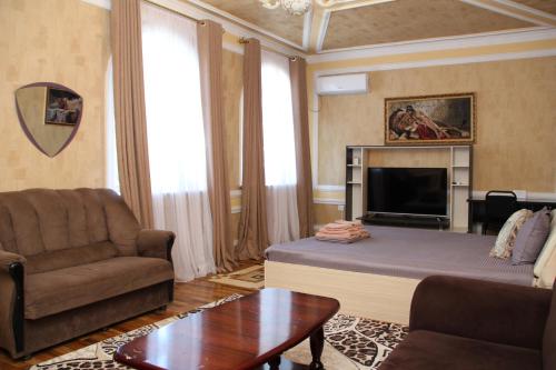 Χώρος καθιστικού στο BEST GUESTHOUSE
