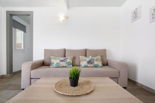 Χώρος καθιστικού στο Casa Muley