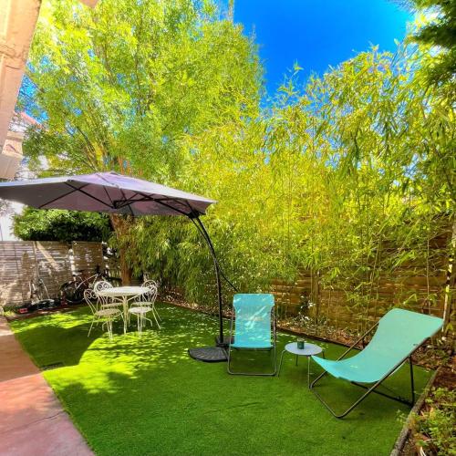 Les Bambous - Rez de jardin Millau Centre - Parking privatif, wifi