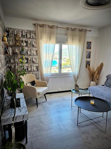 Appartement entier, climatisé, vue mer