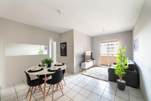 Ruang duduk di Apartamento Em Santo André 3 Quartos e Garagem | Camilópolis
