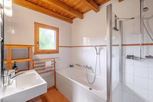 Vannituba majutusasutuses Chalet Papin