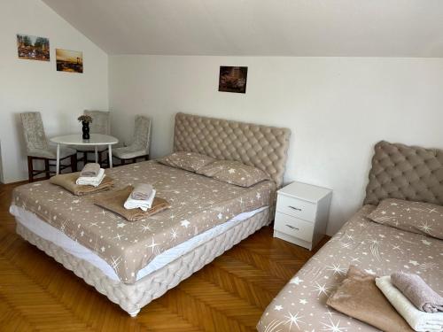 Postel nebo postele na pokoji v ubytování Hostel Gray