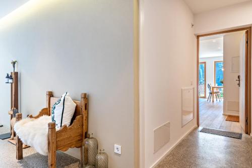 Area soggiorno di Vista Dolomites Apartment Activity