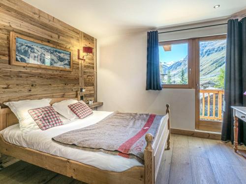 Appartement chalet de luxe à Val-d'Isère avec garage, balcon et wifi, à proximité des pistes